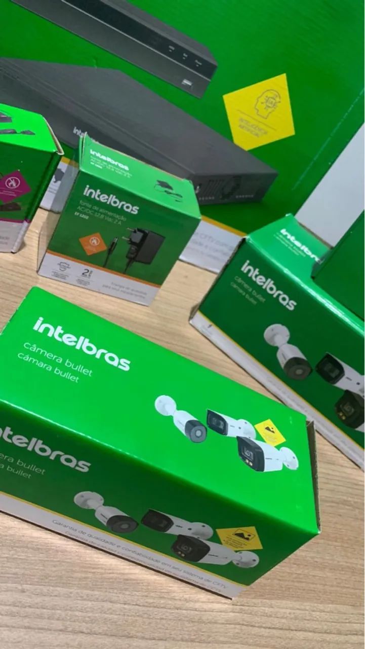 Câmeras de segurança Intelbras - Incluso Instalação 