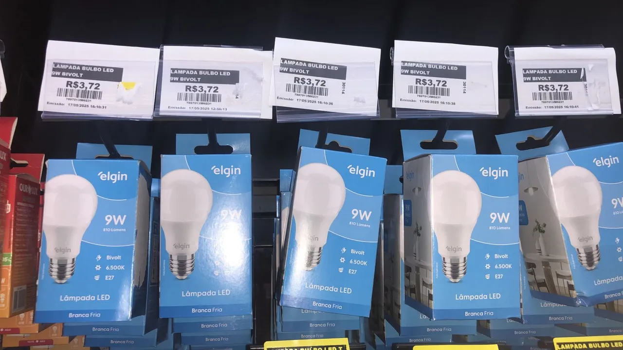 Lâmpada Led bulbo 9w