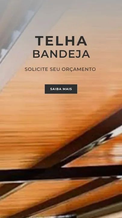 Telha Bandeja 