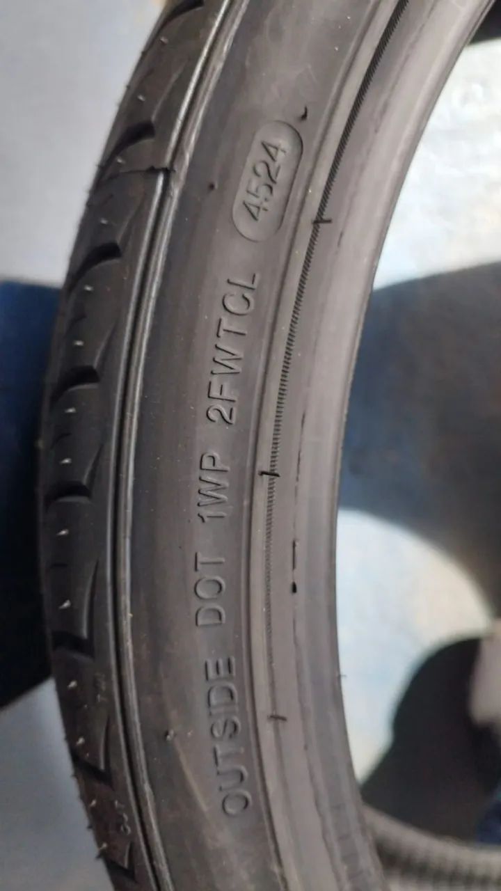 (4UNDISP) Kit com 2 Pneus aro 20 medida 225/35r20 marca APTANY (original) - Foto 4