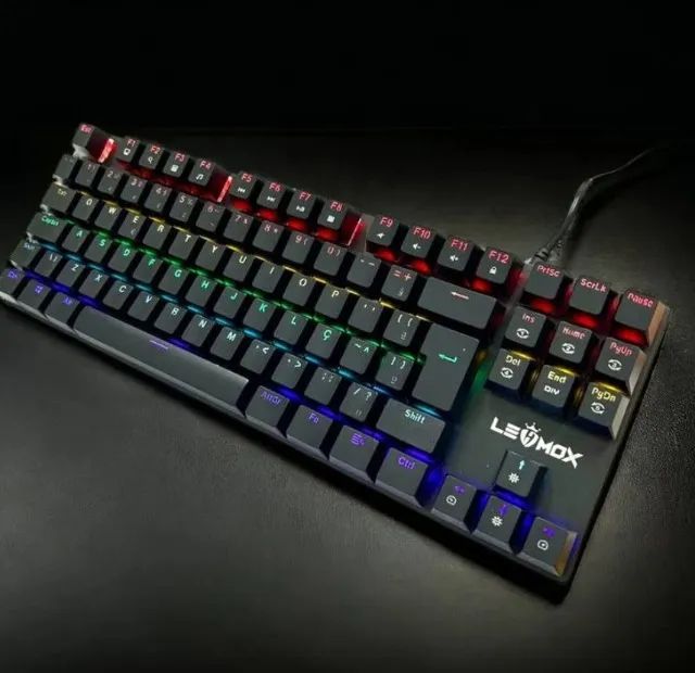 TECLADO MECÂNICO SWITCH BLUE LEHMOX LEY-2080 - Novo - Lacrado - Entregamos no DF - Foto 2