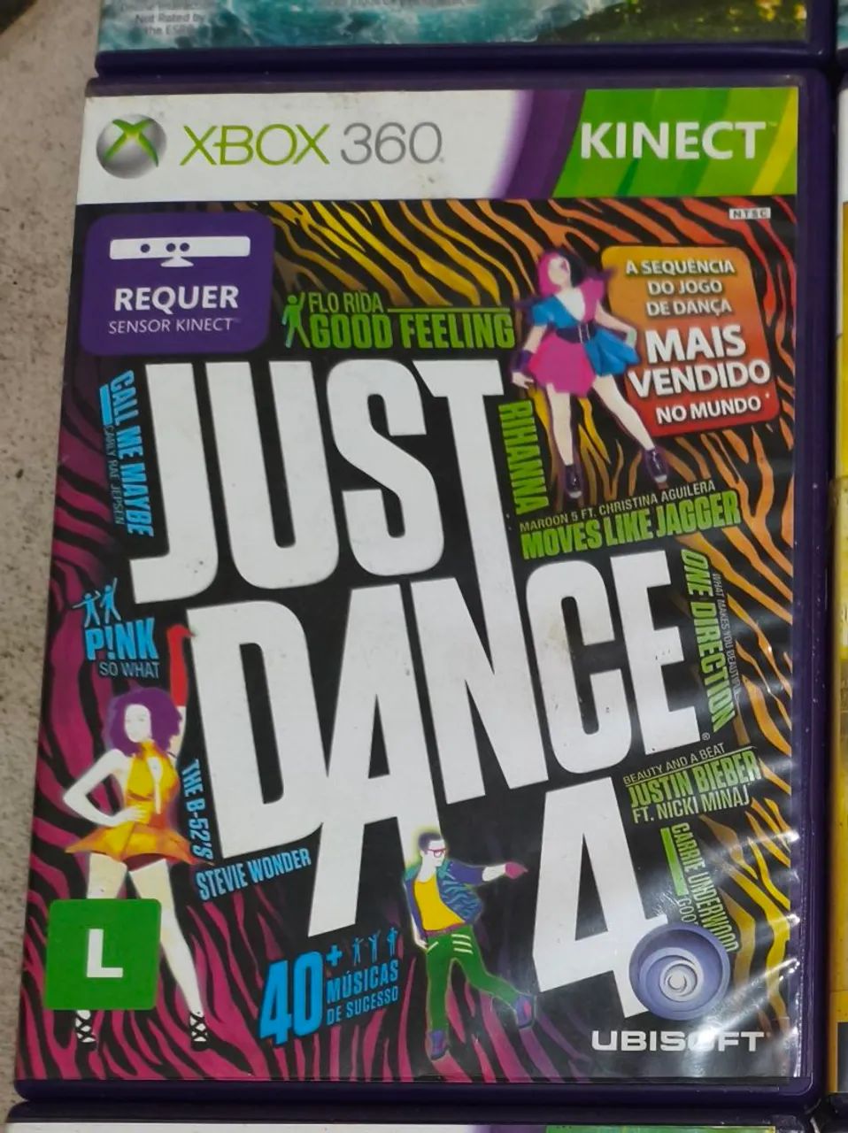 KIT KINECT XBOX 360 6 jogos + KINECT  - Foto 2