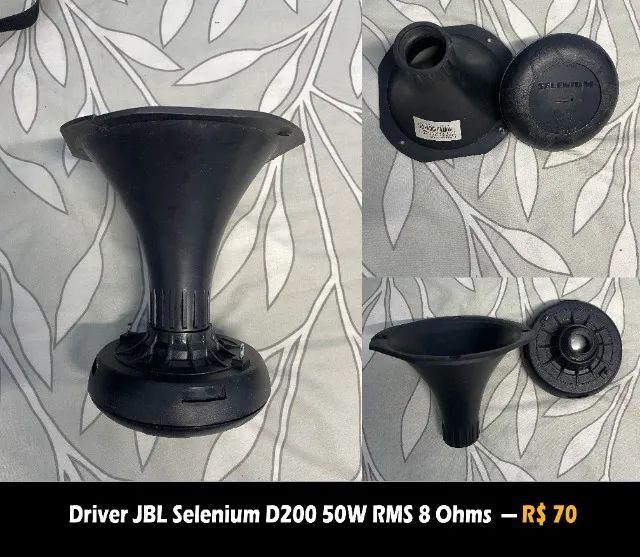 Driver JBL Selenium D200 50W RMS 8 Ohms