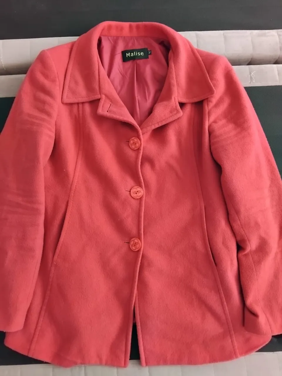 Casaco (Terno) Rosa feito em Cashmere