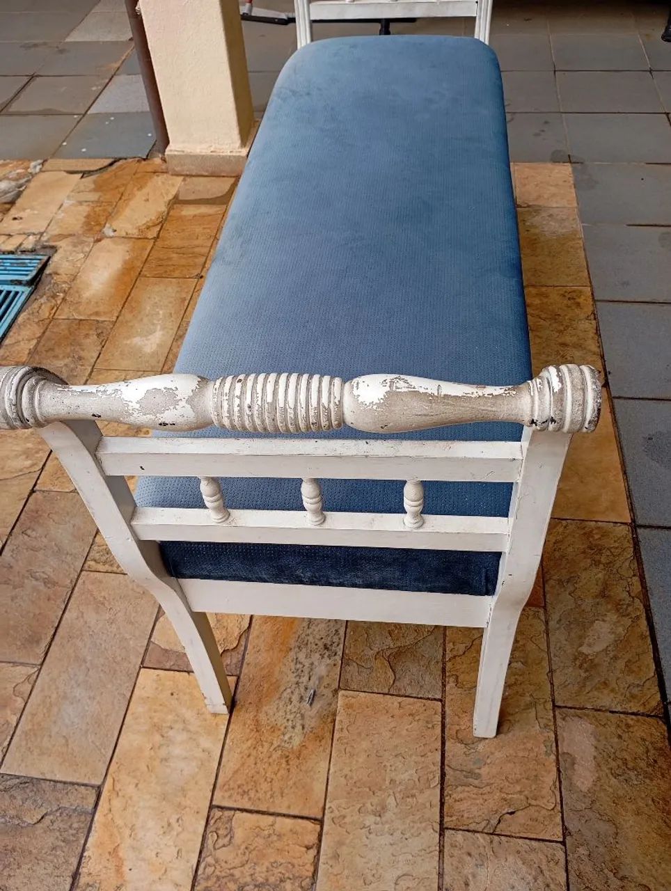 Sofa namoradeira antiga  - Foto 4