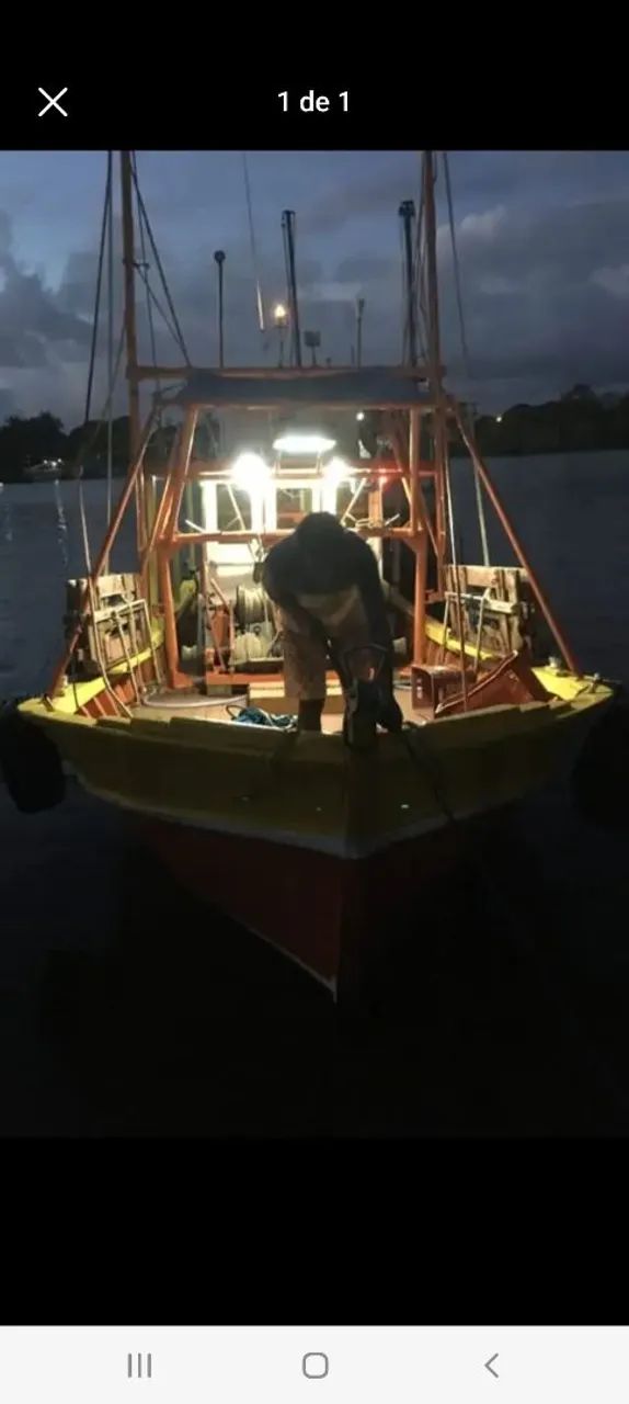 cara de areia em perfeito estado pronto para pesca de camarão  - Foto 2