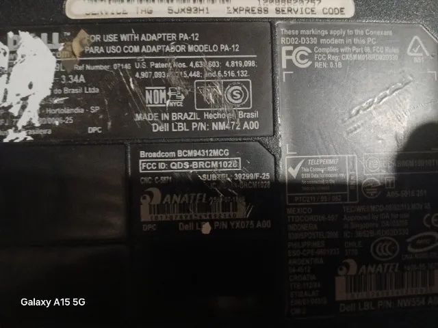 Notebook dell sem uso original cr179.00 - Foto 3