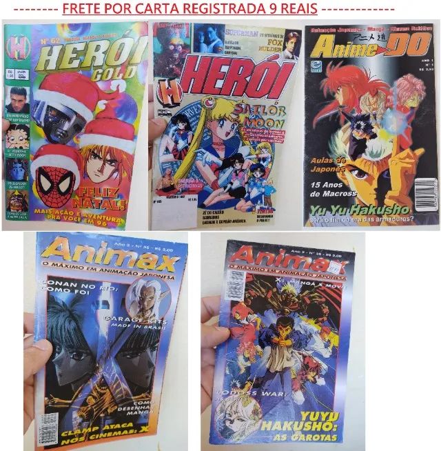 REVISTA HERÓI GOLD E ANIMAX
