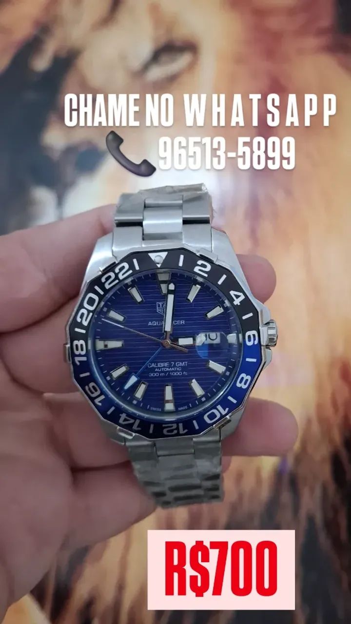 Relógio TAG HEUER AUTOMÁTICO - MODELO AQUARACER CALIBRE 7 - Foto 2