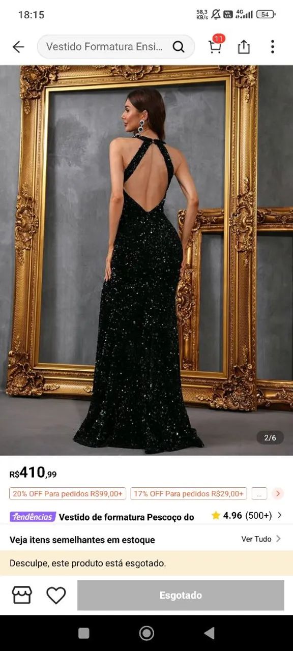 Vestido de festa/formatura  - Foto 2