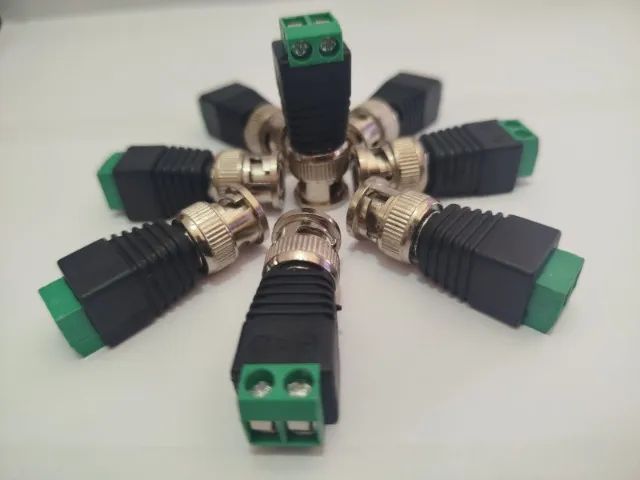 Conector BNC Macho de Parafuso Borne Sem Solda -JKEletronicos Honestidade e Compromisso