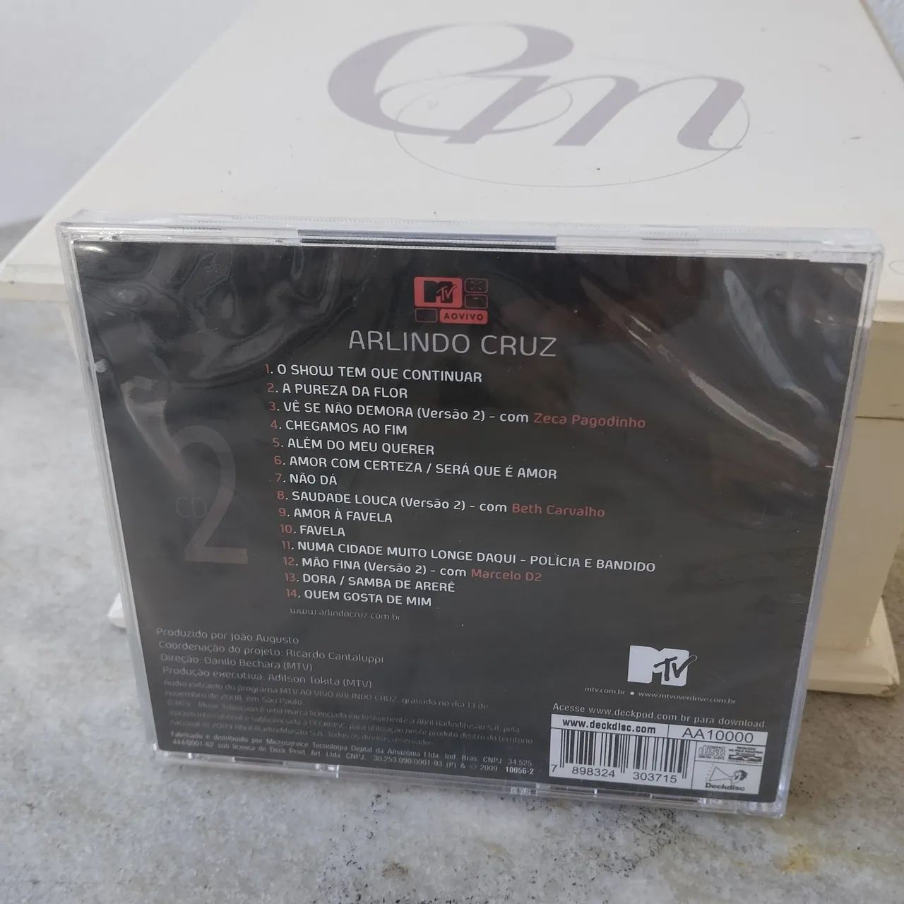 CDs Arlindo Cruz - Ao Vivo - Convidados - Foto 5