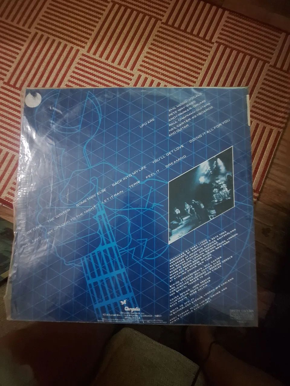 Lp UFO Mechanix (1982), importado - Foto 2