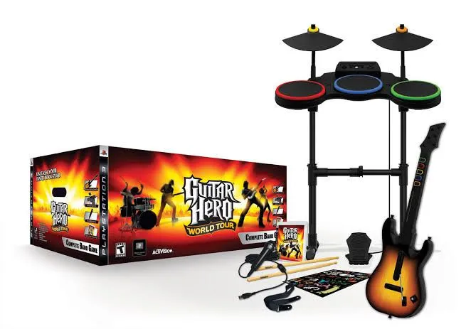 Guitar Hero World Tour PS3 - Kit Completo