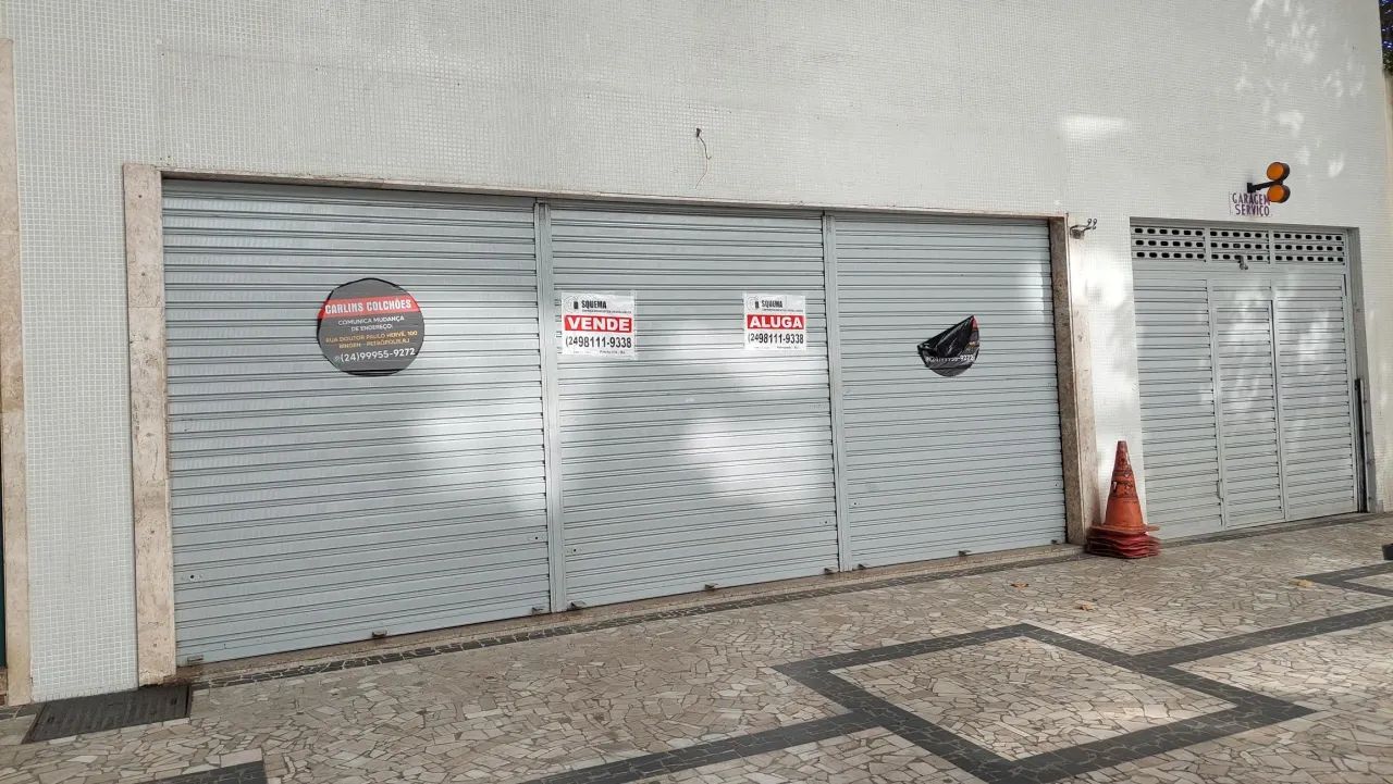 Loja Centro, ampla, 92 m² - excelente ponto comercial, início Rua IRmãos D'angelo - Petróp