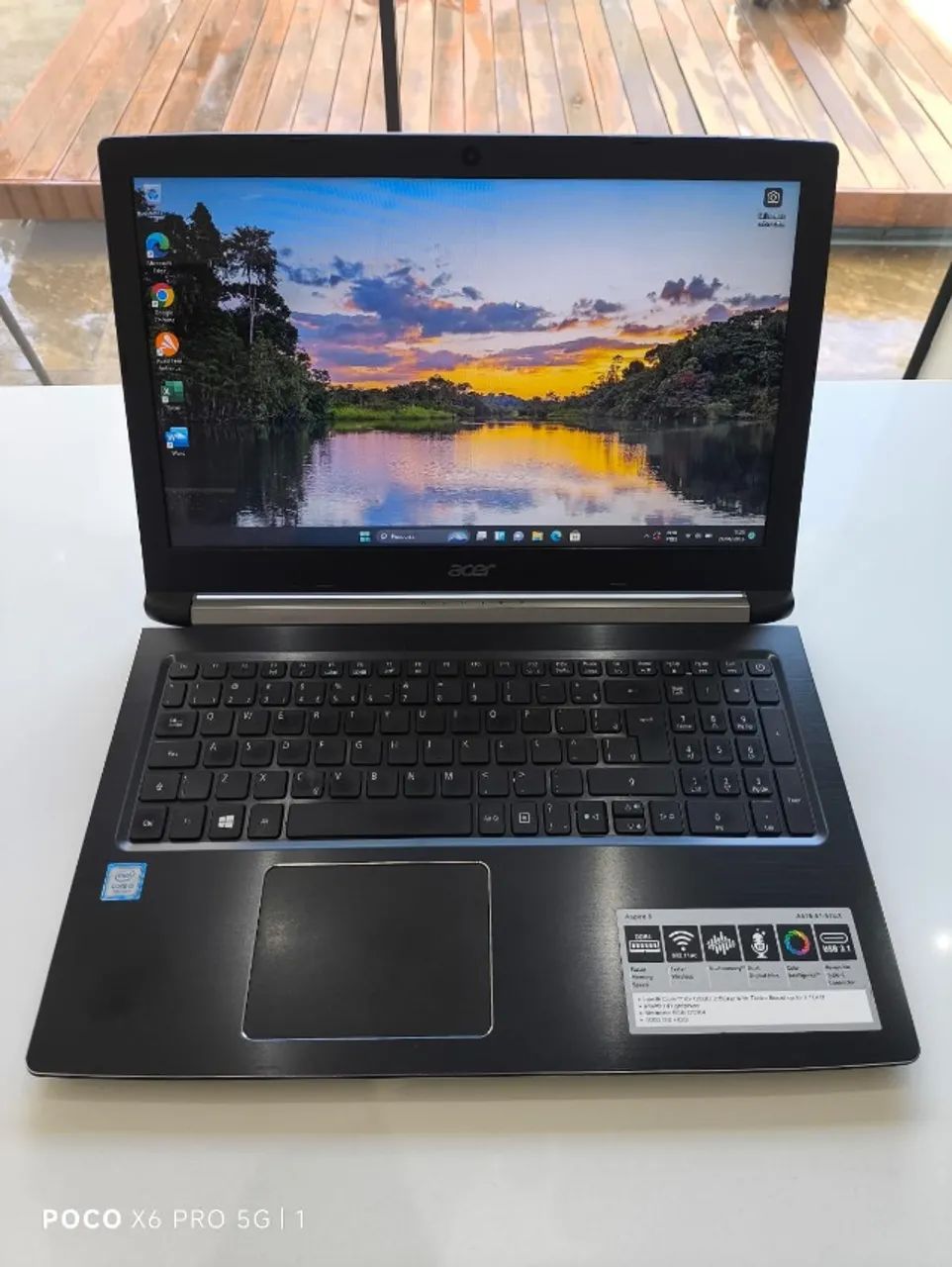 Notebook Acer Aspire 5 Core i5 de 7° Geração Com SSd + HD