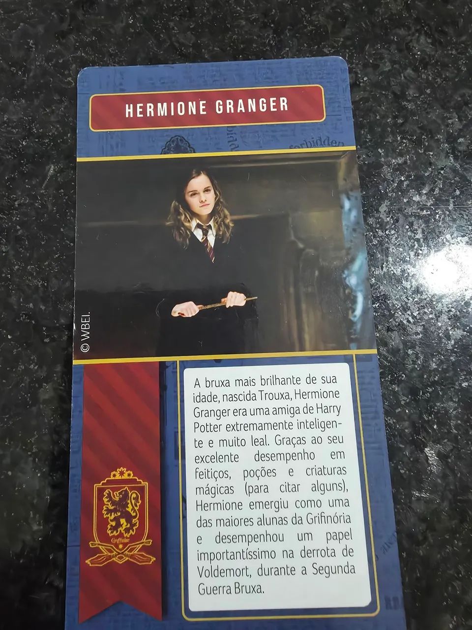 Card Harry Potter da cacau show 