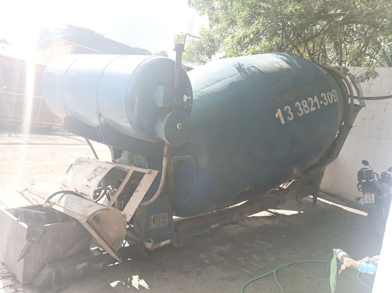 Betoneira Cibi 8m3 para caminhão