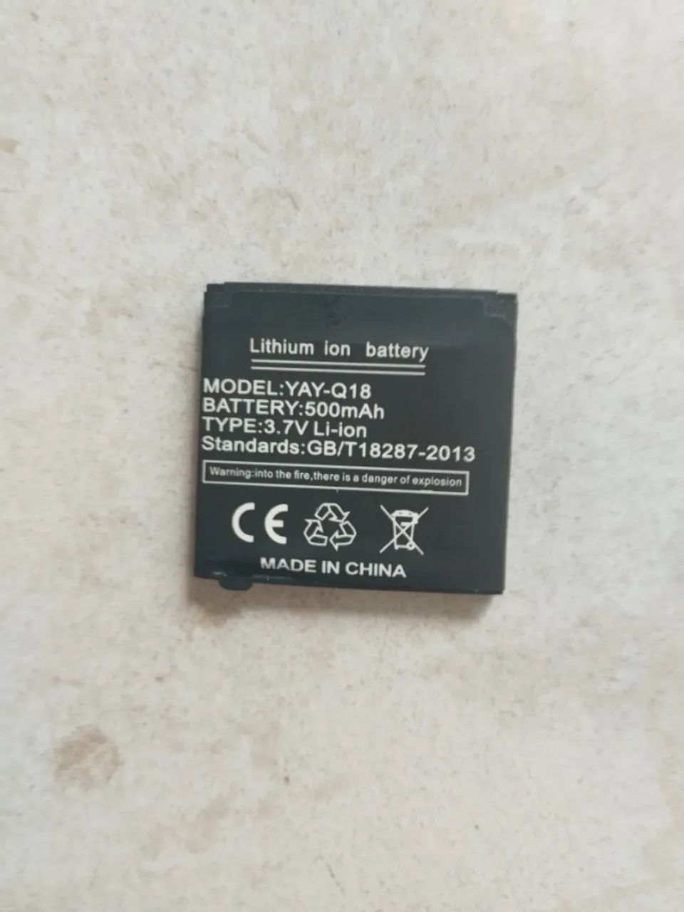 2 bateria para relogio smart watch