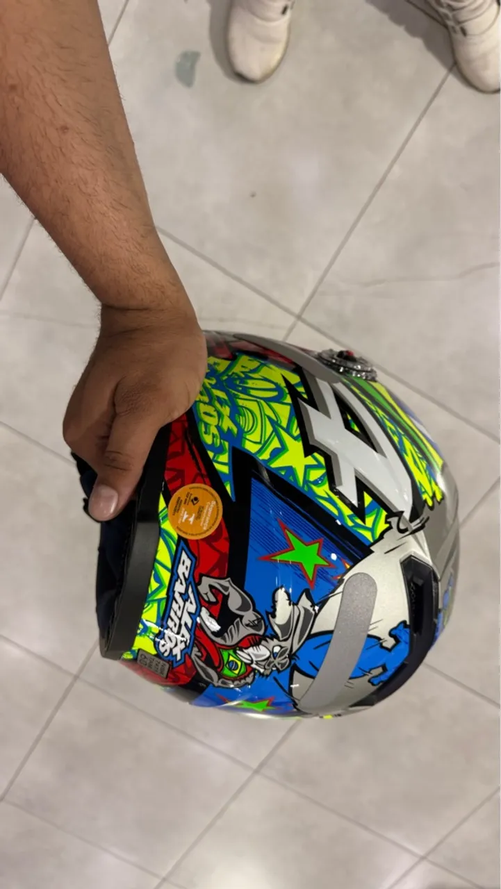 Capacete Alex Barros