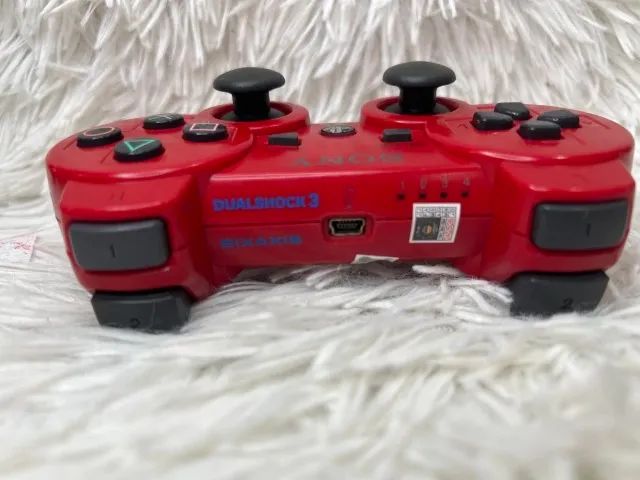Controle vermelho ps3 original  - Foto 3