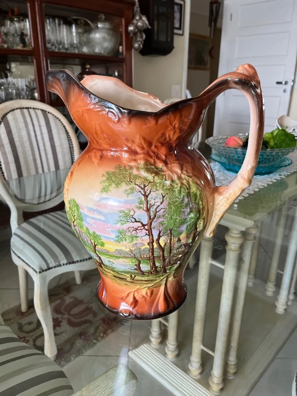 Jarro Antigo  de Porcelana Limoges 