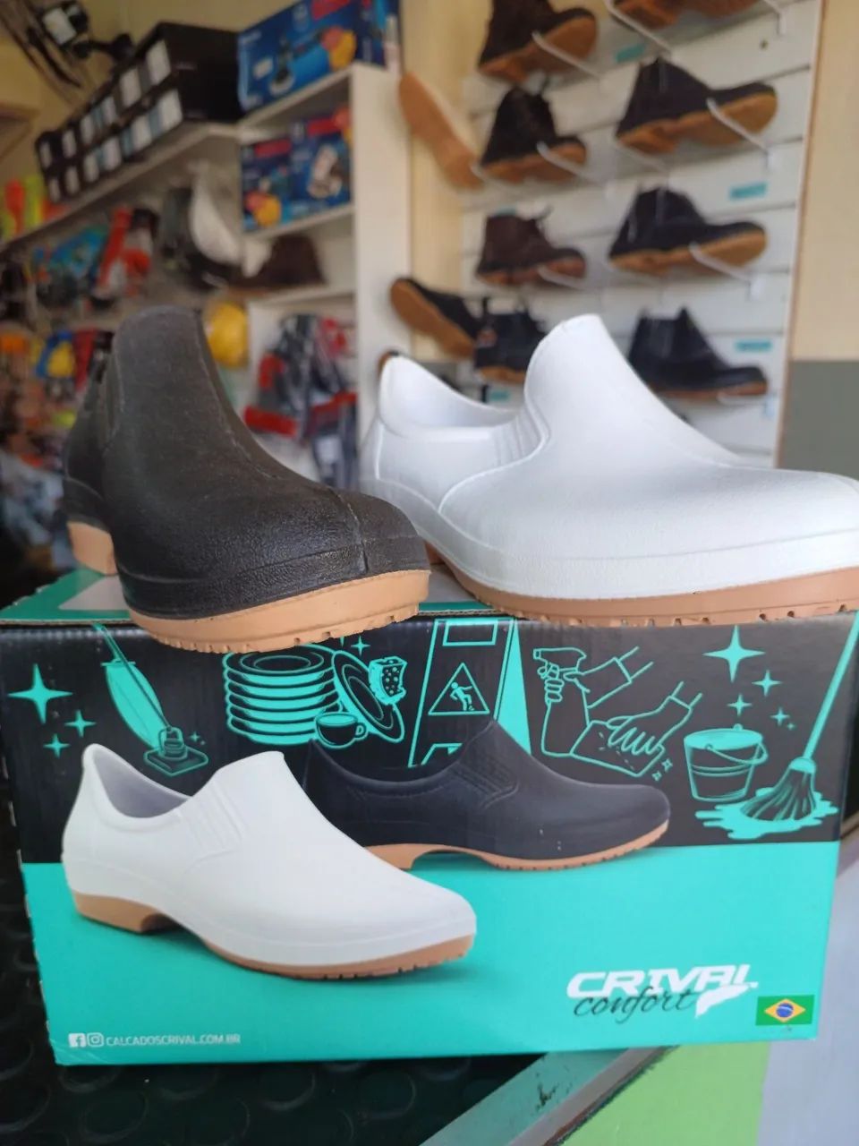 Sapatos de Segurança Confort Crival