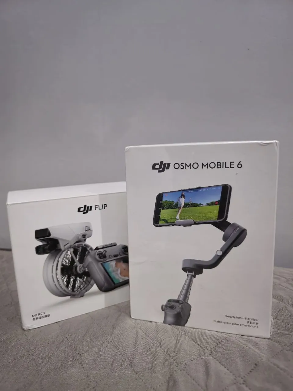 DJI Osmo Mobile 6 e Drone dji flip com tela