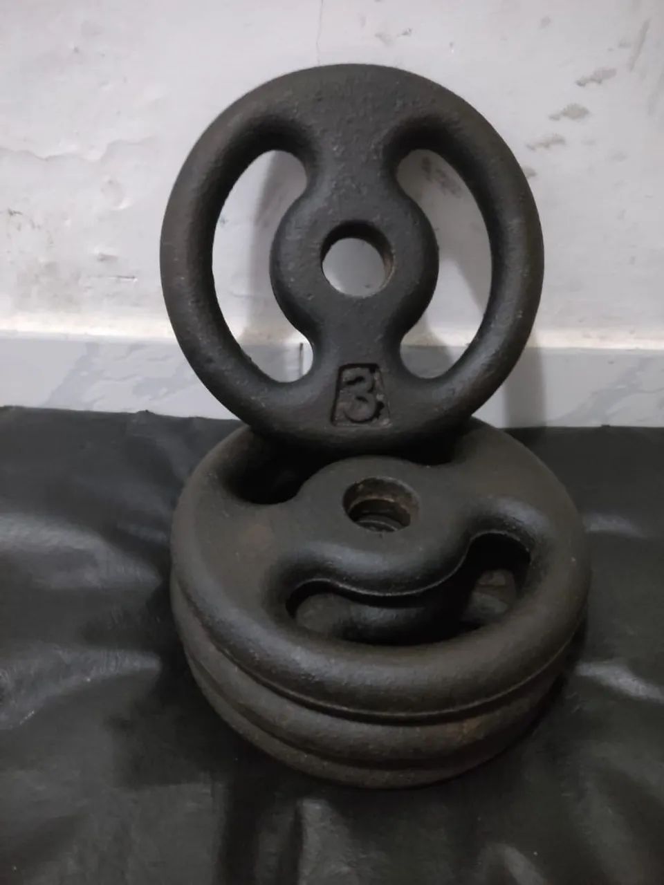 Anilhas Para Musculação 1kg / R$ 10,00