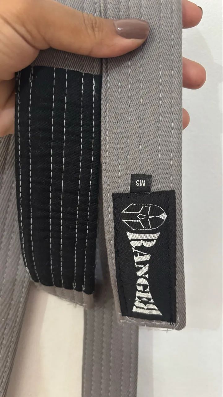 Faixa Cinza Jiu Jitsu- Rangel TAM M3 - Foto 2