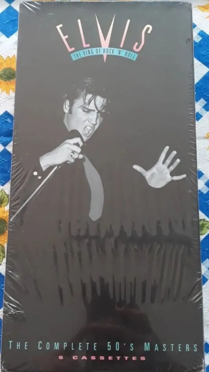 K7 caixa Box Elvis Presley - colecionador - Hobbies e coleções