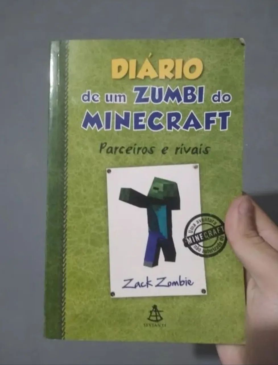 Conjunto 5 Livros infantis de Minecraft Authenticgames  - Foto 6