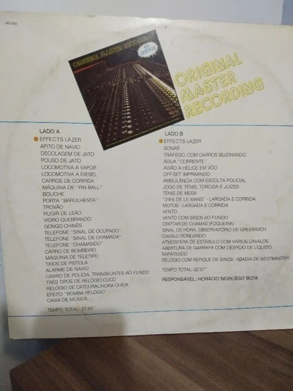 LP Vinil Original Master Recording 44 Efeitos - Foto 2