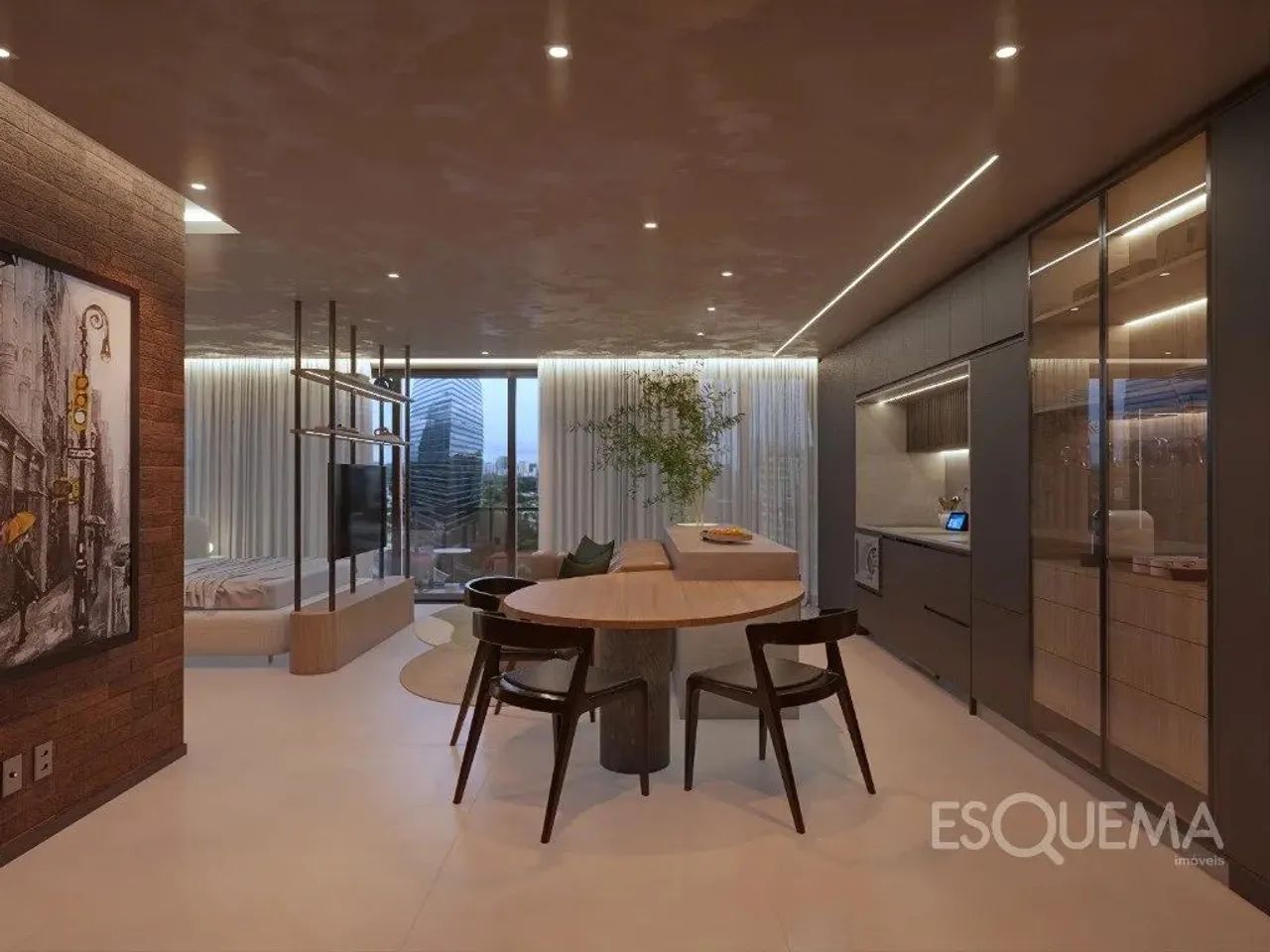 Apartamento novo e mobiliado na Vila Olímpia