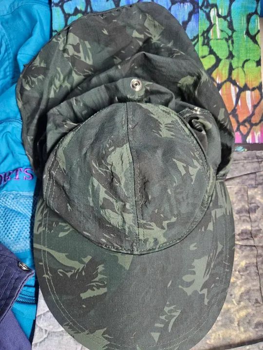 Kit de pesca - Colete, chapéus e acessórios - Foto 3