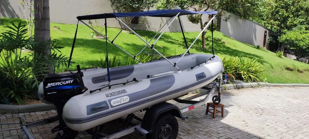 Bote inflável Zefir 3,60 Mercury 25 Sea Pro  2016