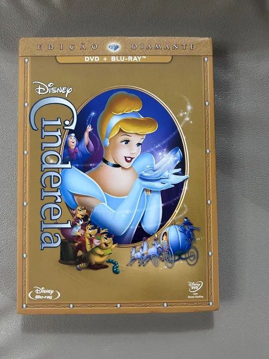 Cinderela Edição Diamante DVD + Blu-ray