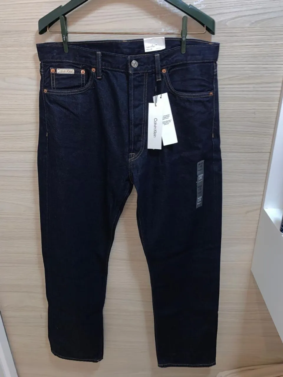 Calça Jeans Calvin Klein Original Nova- Azul Escuro - AINDA NA ETIQUETA