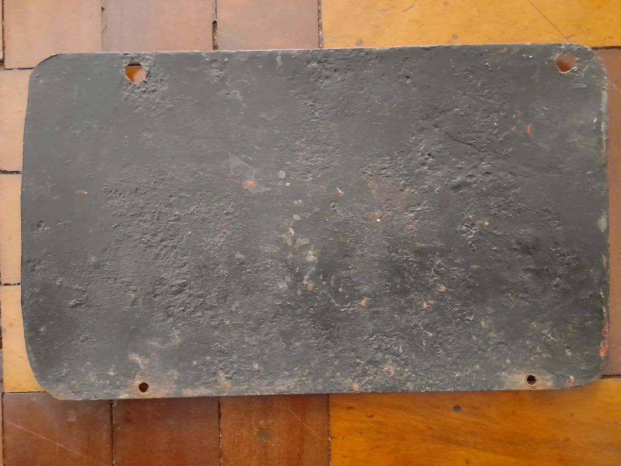 Placa Rara Antiga de Carro - Original - Década de 1920  - Foto 2