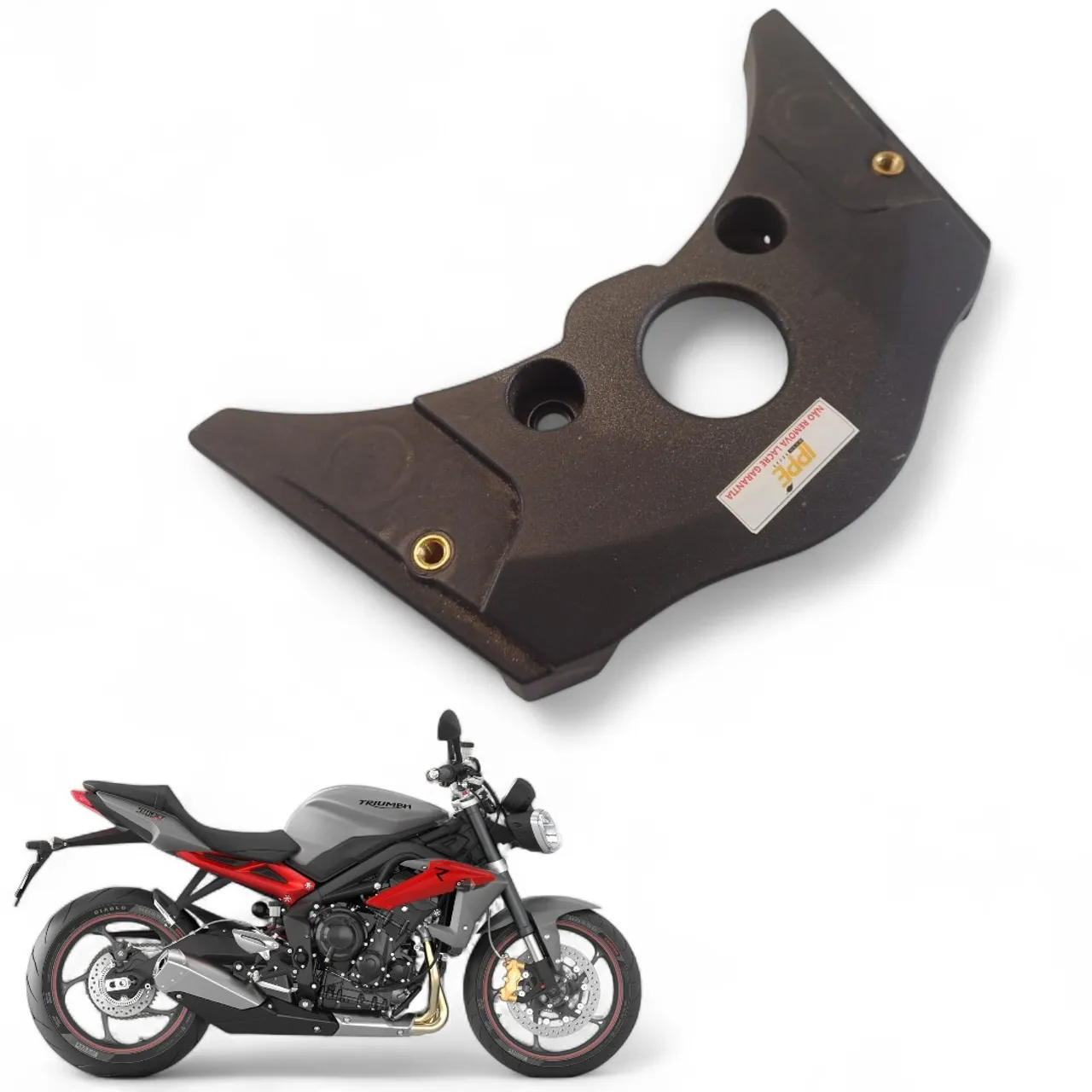 Acabamento Trava Banco Triumph Street Triple 675 2016