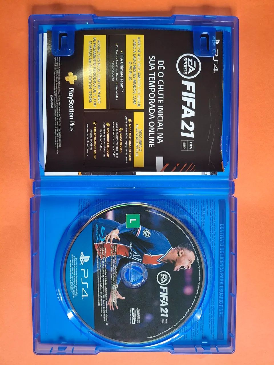 Fifa 21 para PS4 e PS5 Jogos de Vídeo Game Bento Ferreira