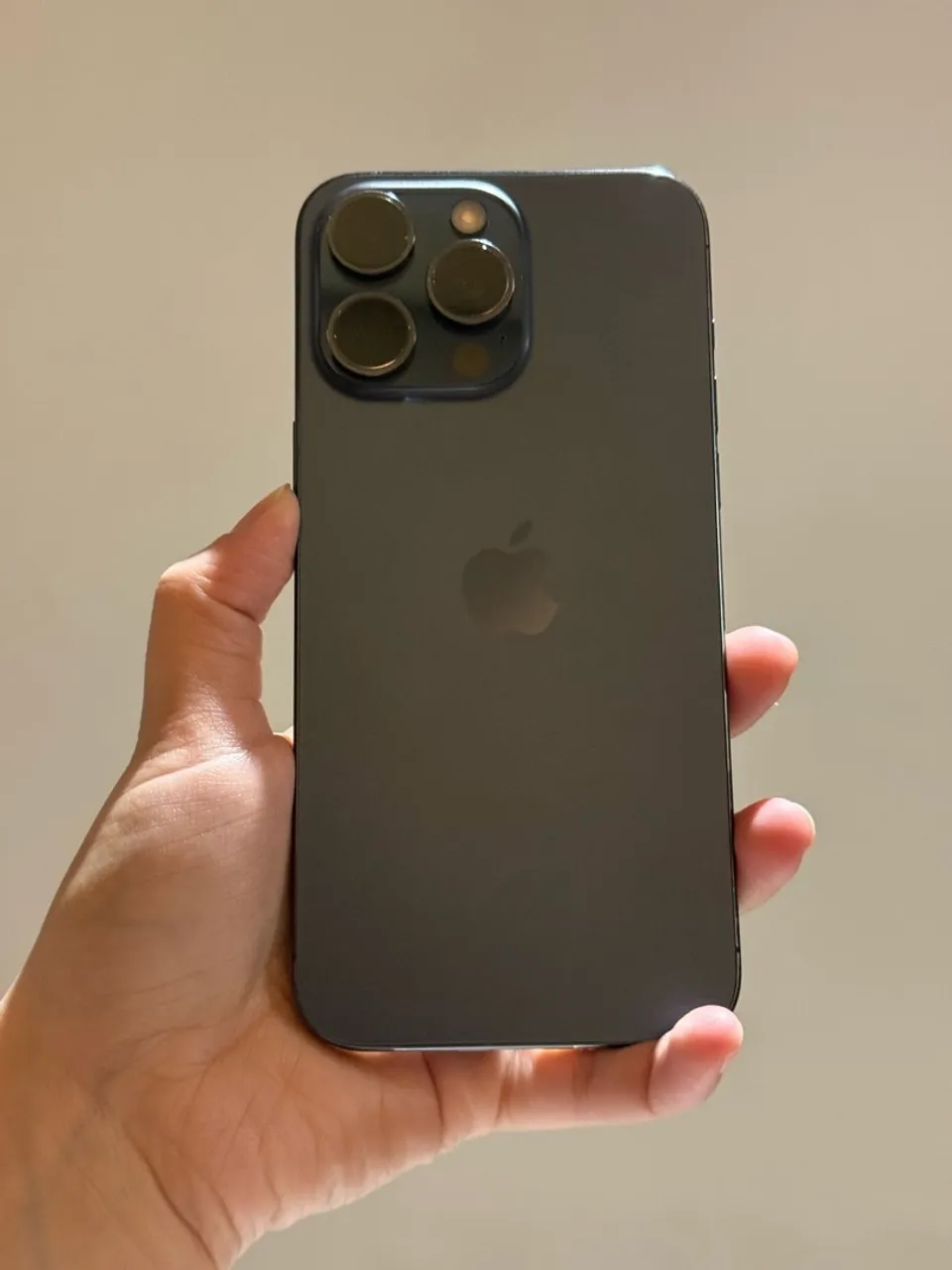Apple iPhone 15 Pro Max Blue Titanium - Bateria 92% + Nota Fiscal