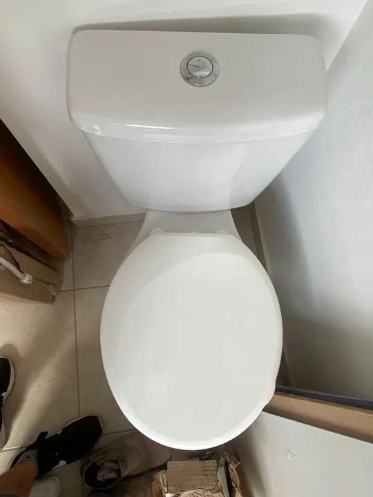 Vaso Sanitário Completo - Excelente Estado - Foto 3