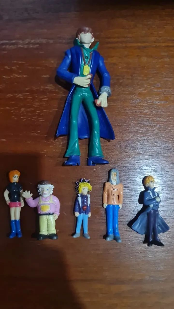 Coleção de Action Figures Yu-Gi-Oh! 6 peças