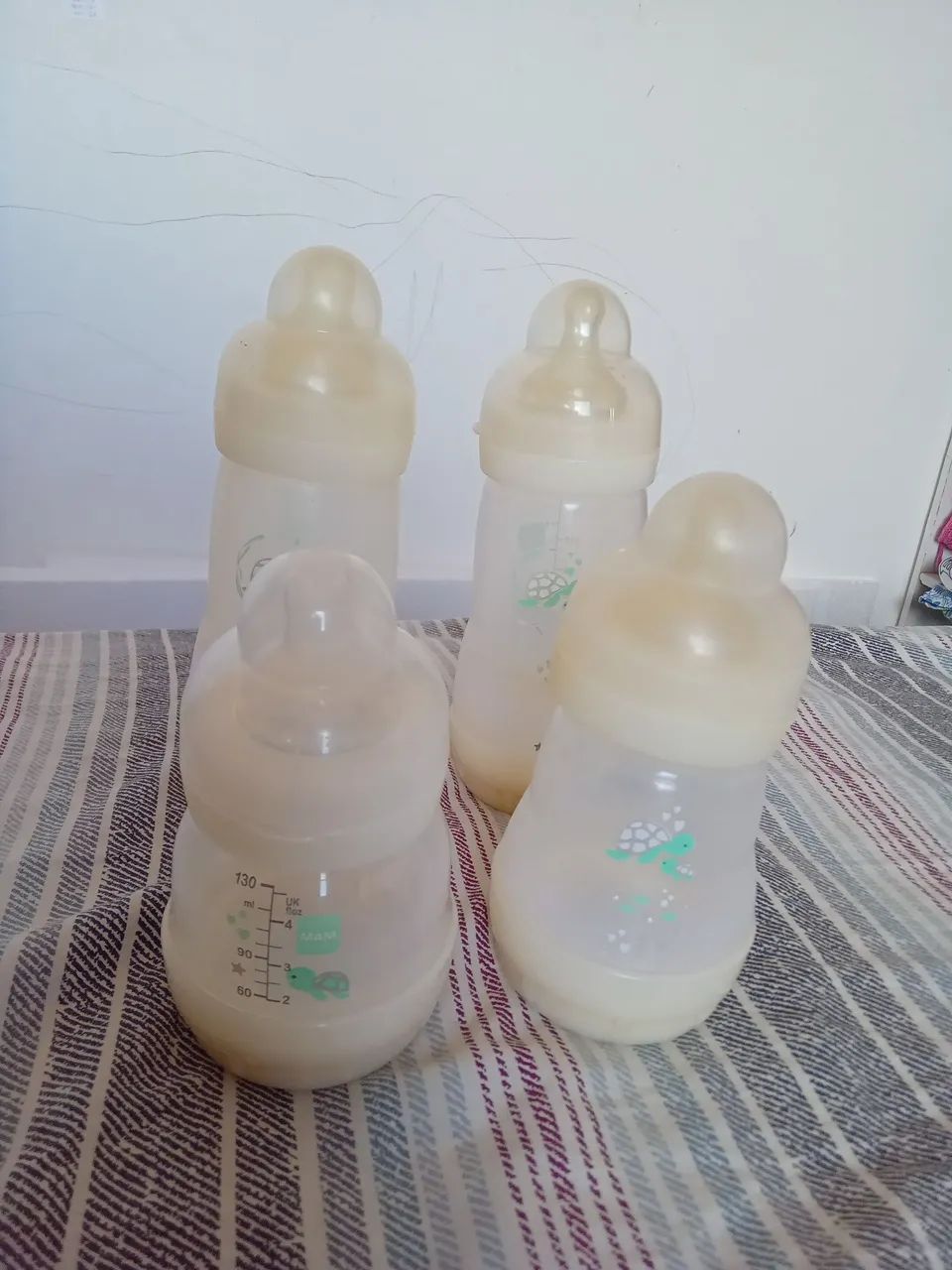 Kit 4 Mamadeiras MAM Easy Start anticólicas