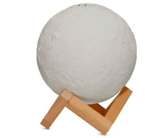 Umidificador Difusor Ar Lua Cheia Luminária  - Foto 4