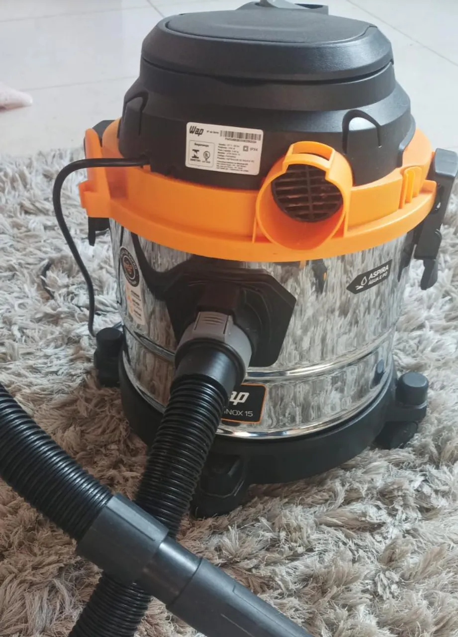 Aspirador de Pó e Água WAP Inox 15