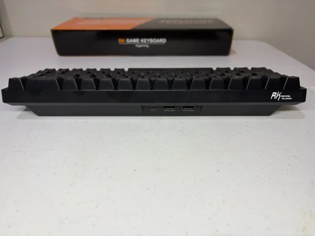 Teclado Sem Fio Royal Kludge RK G68 RGB - Foto 2