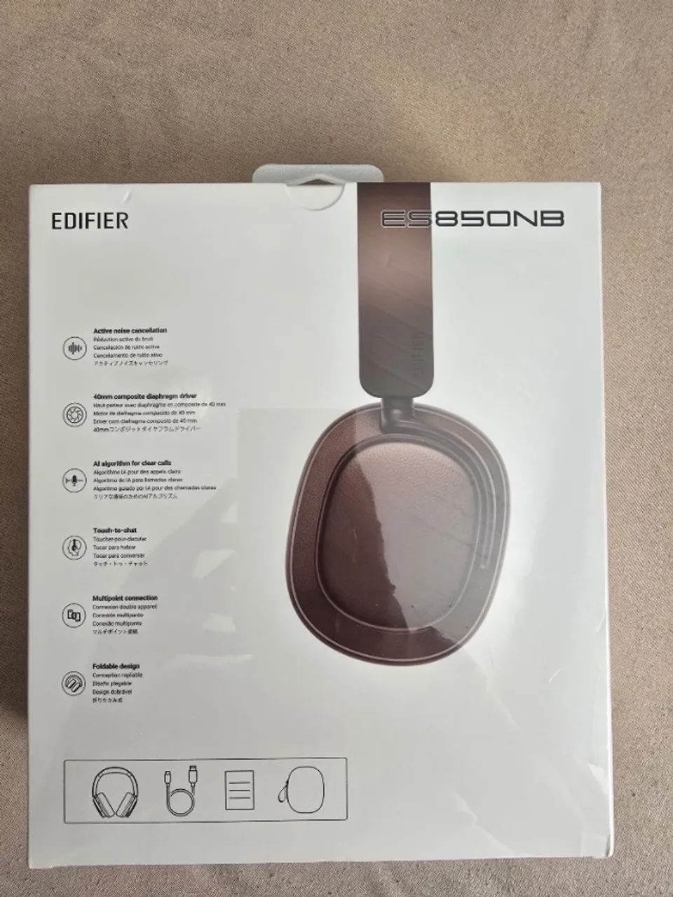 Headphone Edifier ES850NB lacrado - Fones de Ouvido - Morada dos