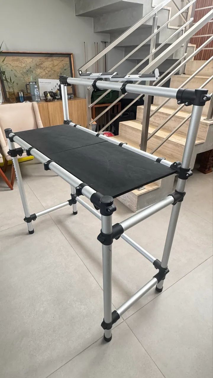 Rack DJ Titanium RDJ Control Suporte para Controladora com Base Notebook